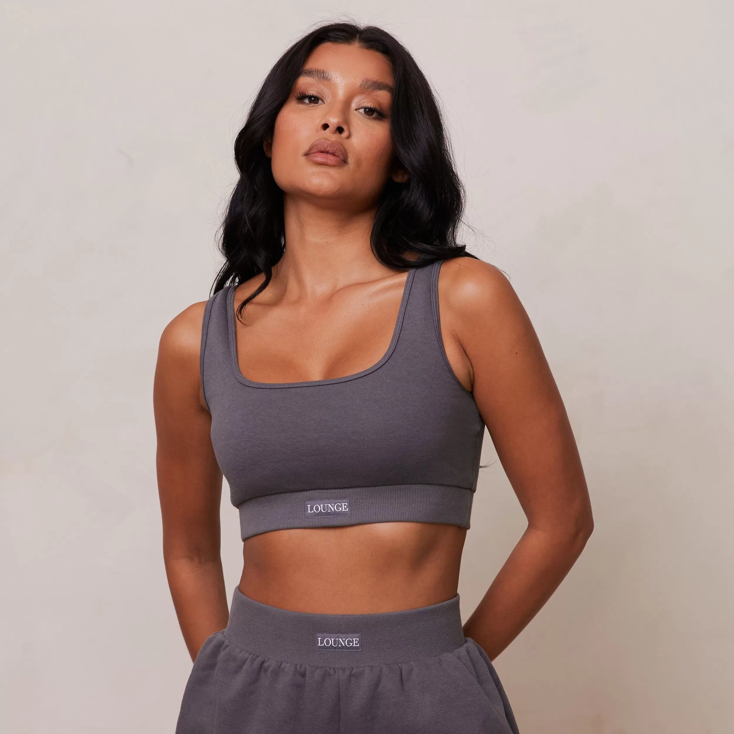 Kvinde Lounge Underwear Loungewear | Essential Crop Top