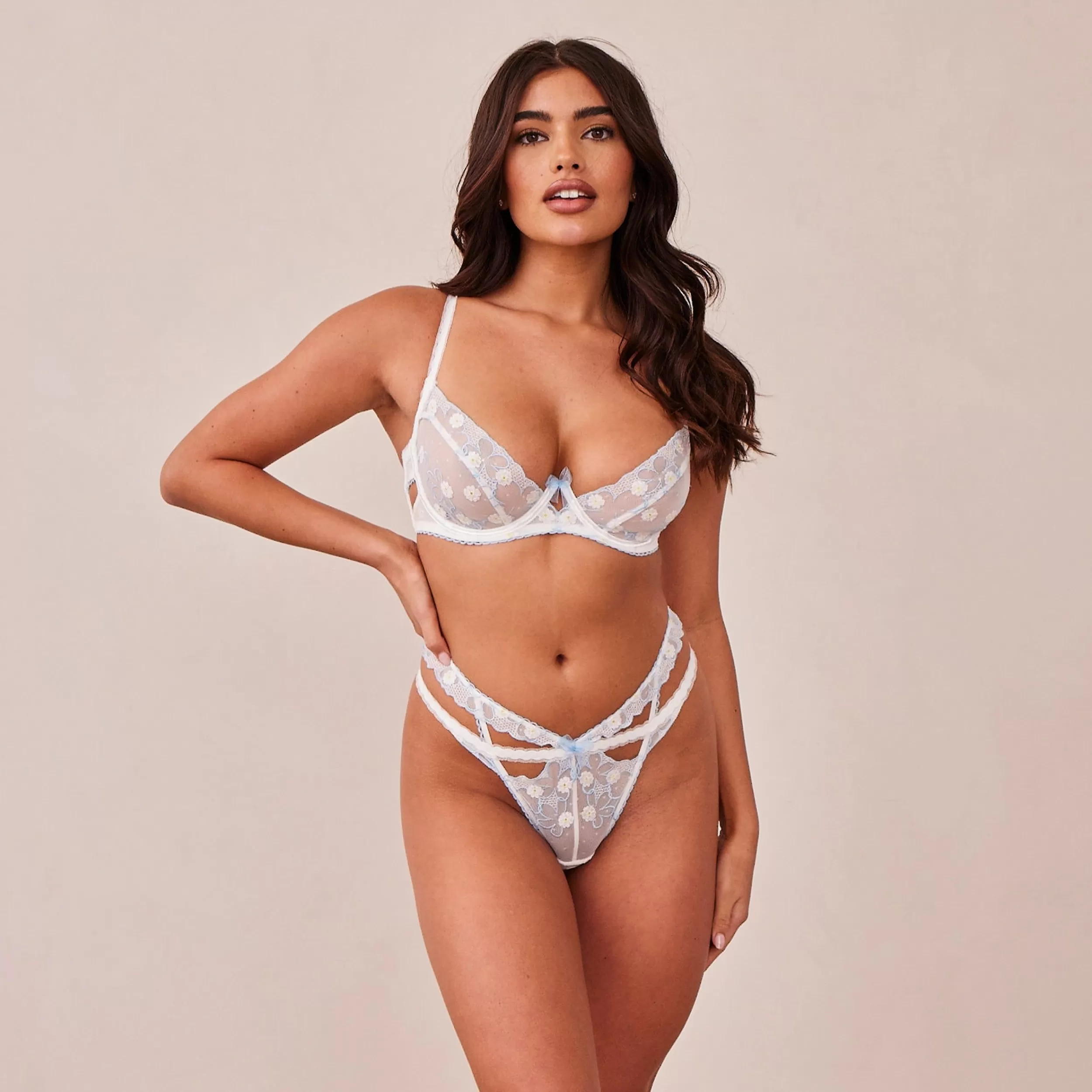 Kvinde Lounge Underwear Brude | Fleur Balcony Bh