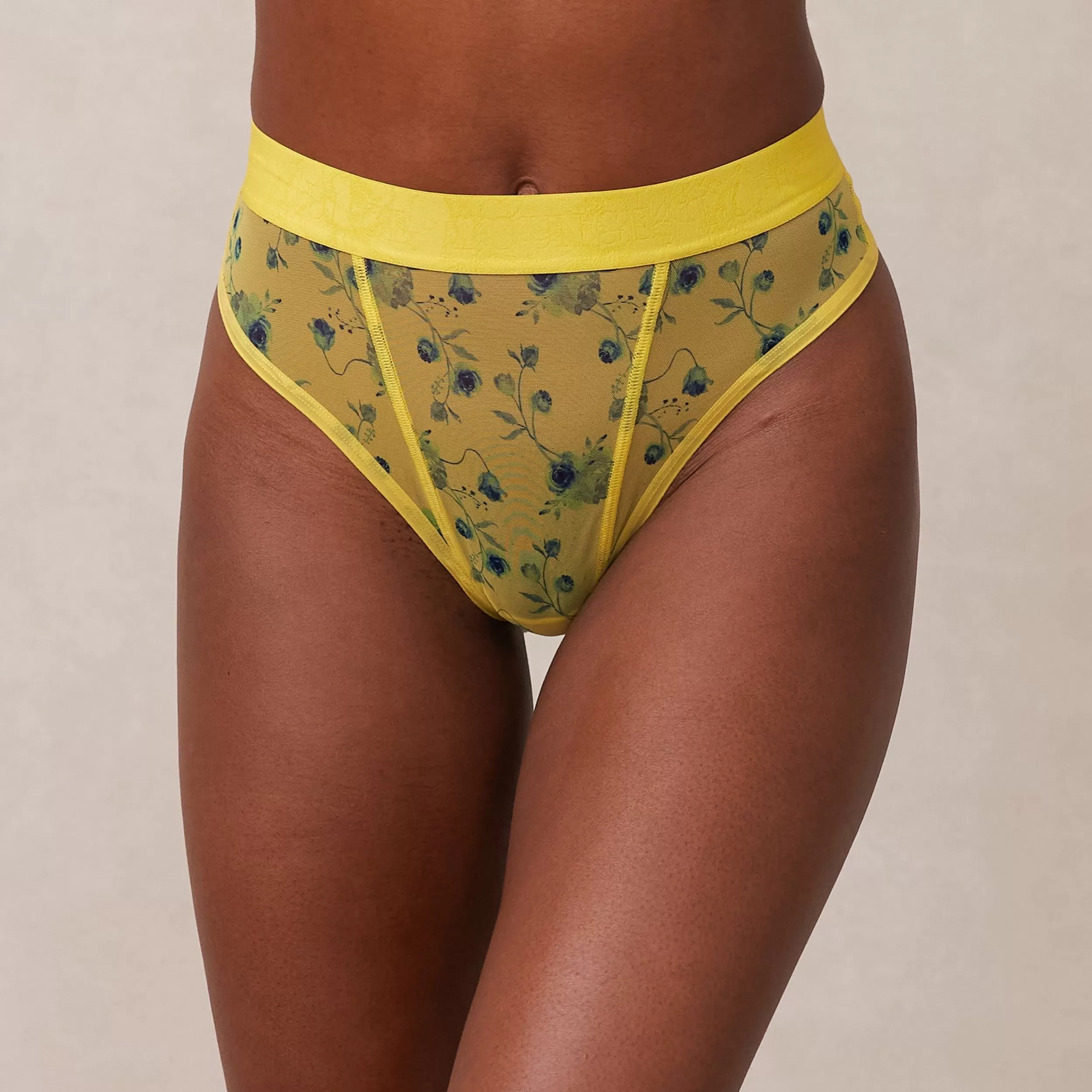 Kvinde Lounge Underwear Saml Og Spar | Floral Mesh G-Streng