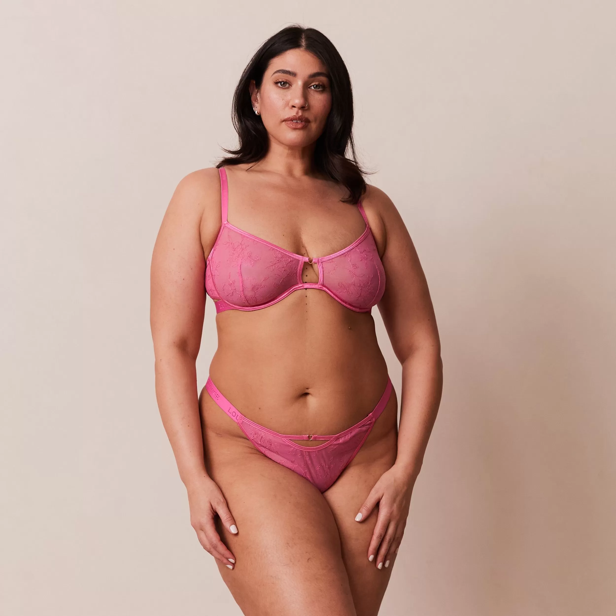 Kvinde Lounge Underwear Mesh | Grace Balcony Bh