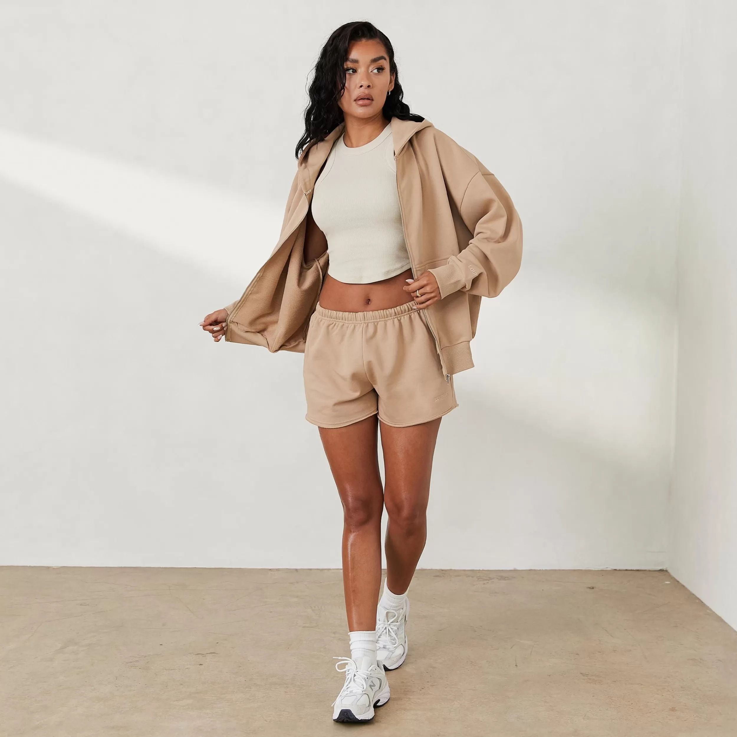 Kvinde Lounge Underwear Hættetrøjer Og Sweatshirts | Oversized Haettetroje Med Lynlas X Jess Hunt