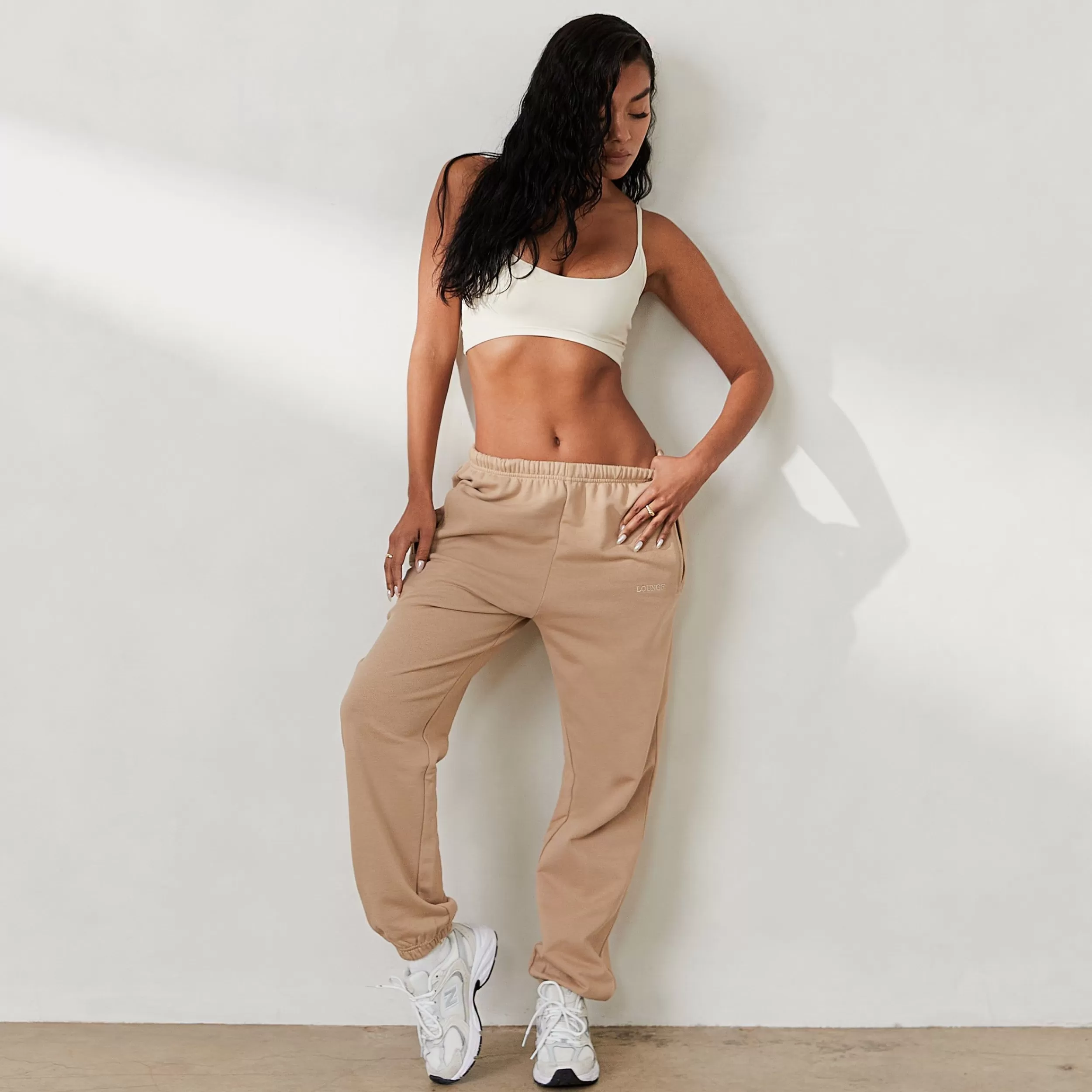 Kvinde Lounge Underwear Joggers Og Bukser | Oversized Joggingbukser X Jess Hunt