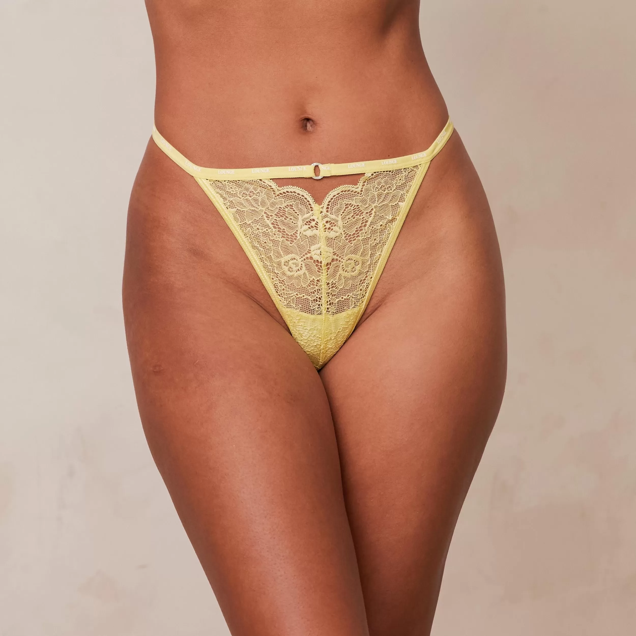 Kvinde Lounge Underwear Saml Og Spar | Peephole Lace Strappy G-Streng