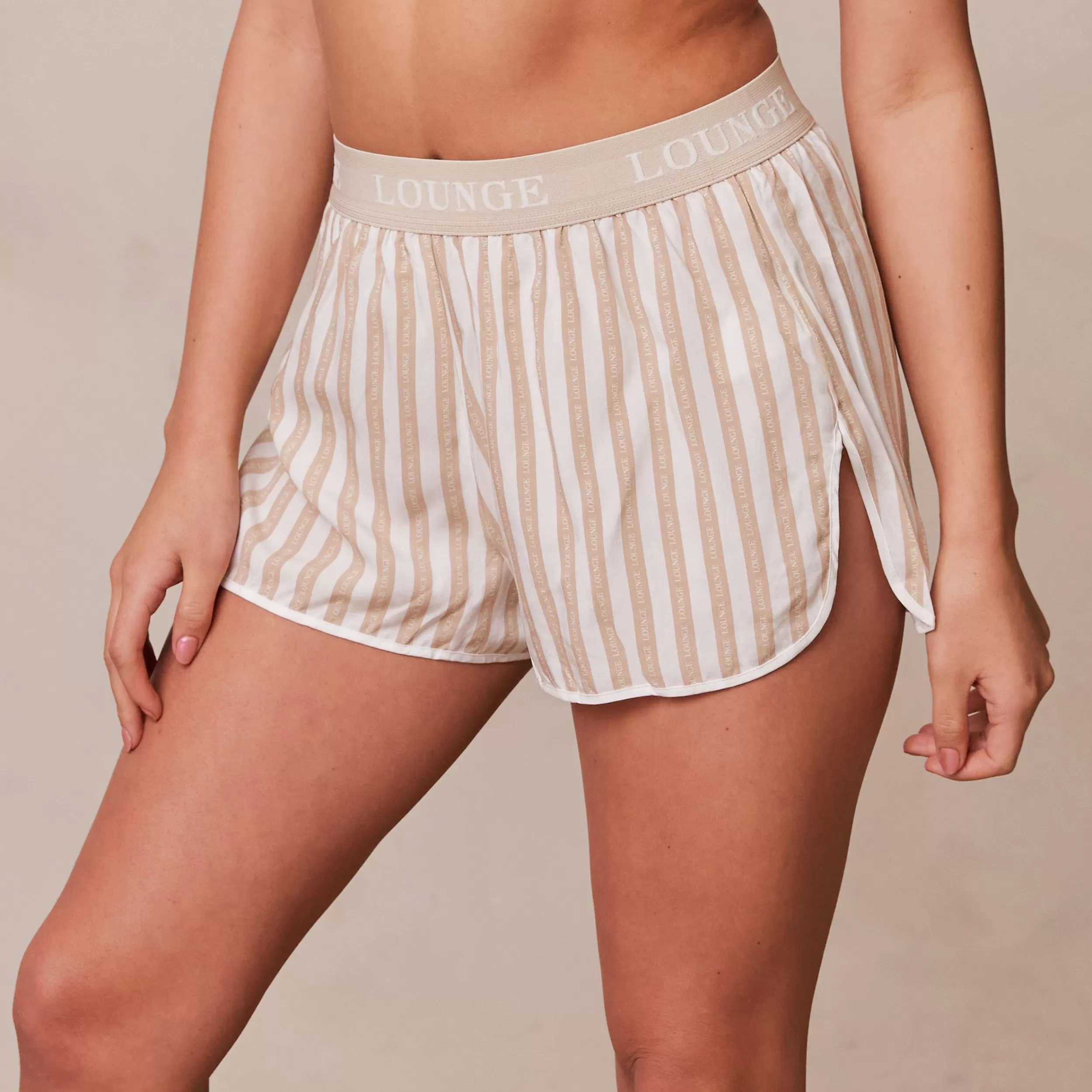 Kvinde Lounge Underwear Nattøj | Pinstripe Pyjama Shorts