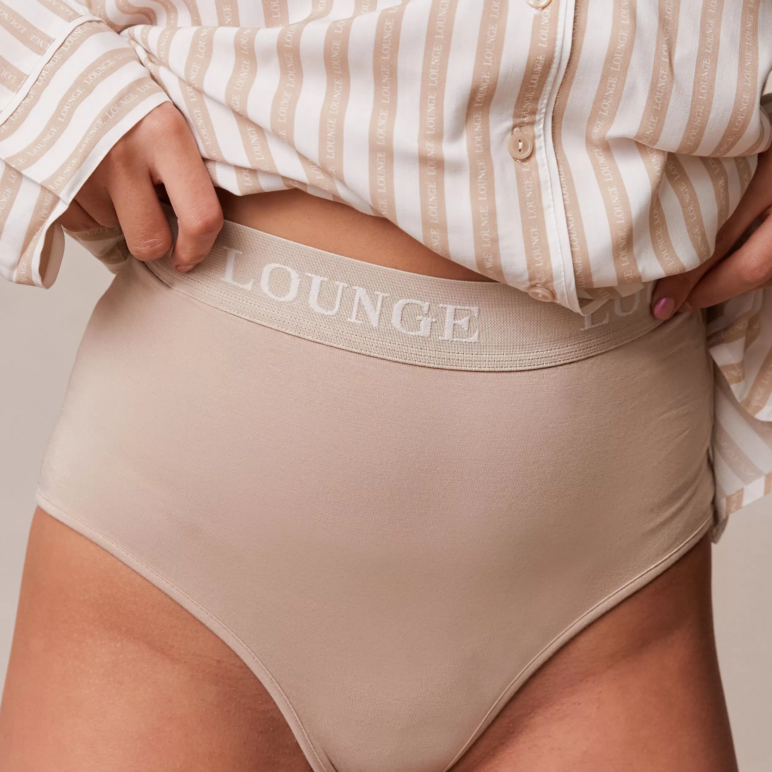 Kvinde Lounge Underwear Nattøj | Pinstripe Pyjama Trusser