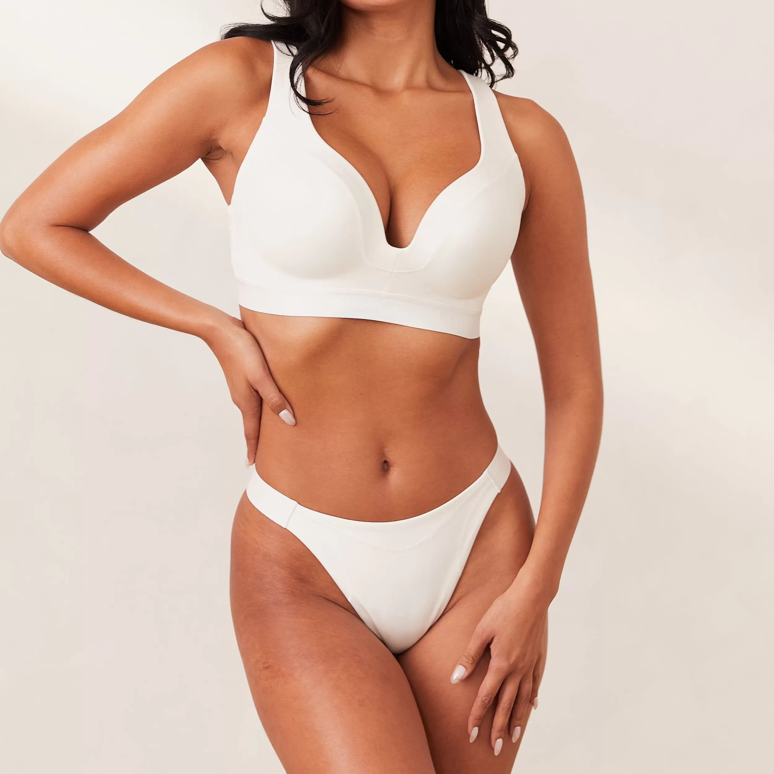 Kvinde Lounge Underwear Push Up | Ribbed Mindful Bh