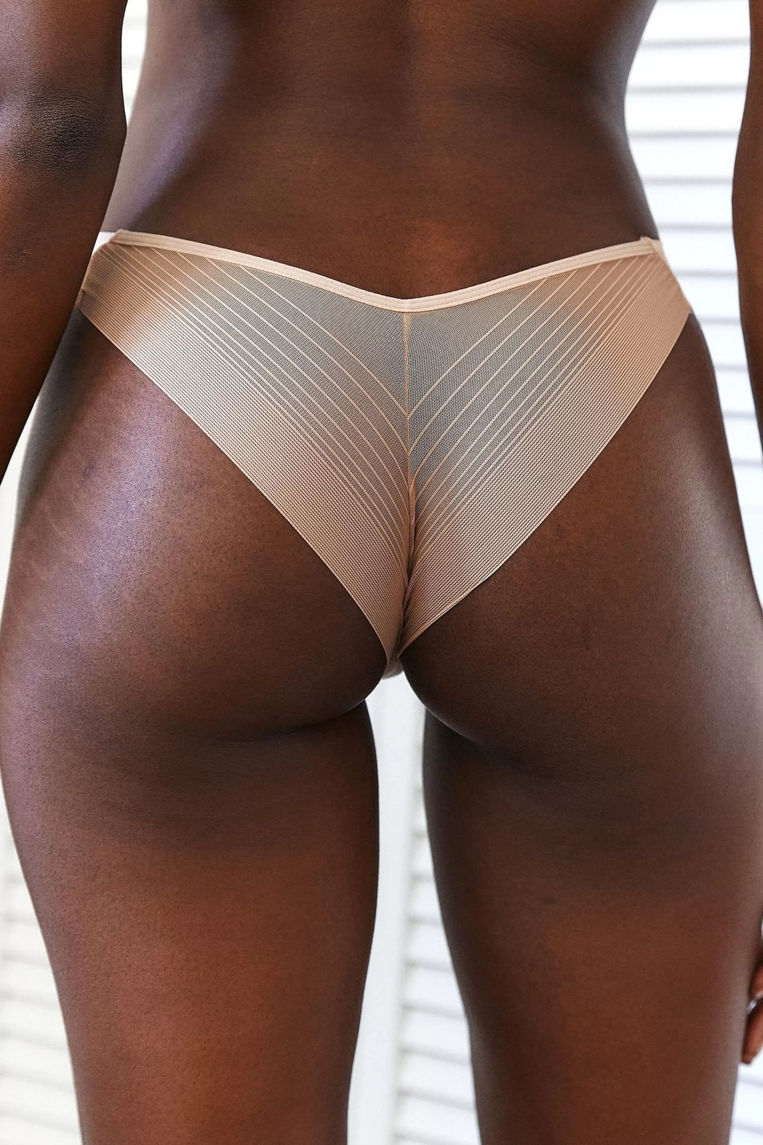 Kvinde Lounge Underwear Saml Og Spar | Seamless Mesh Cheeky Trusser