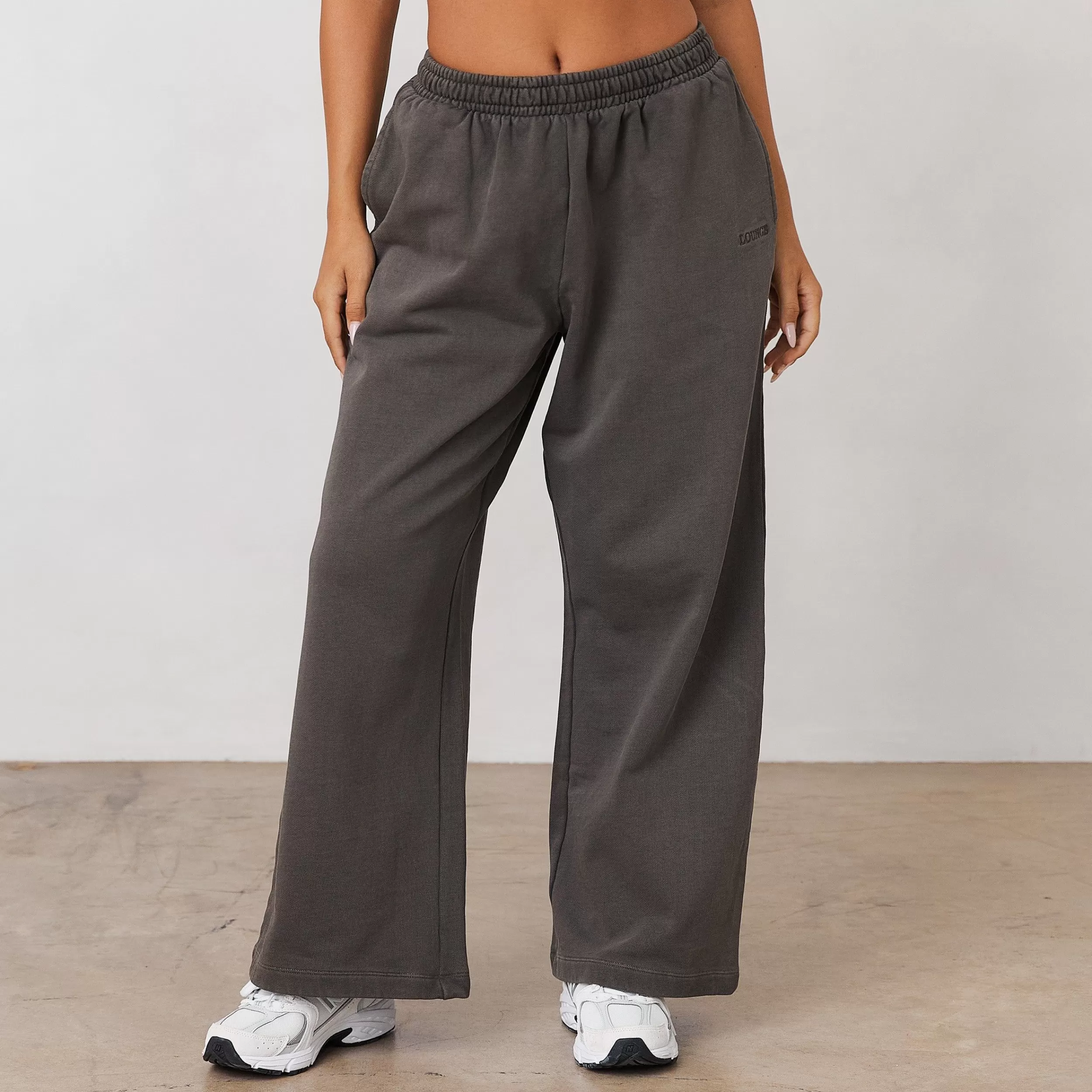 Kvinde Lounge Underwear Loungewear | Signature Wide Leg Joggingbukser