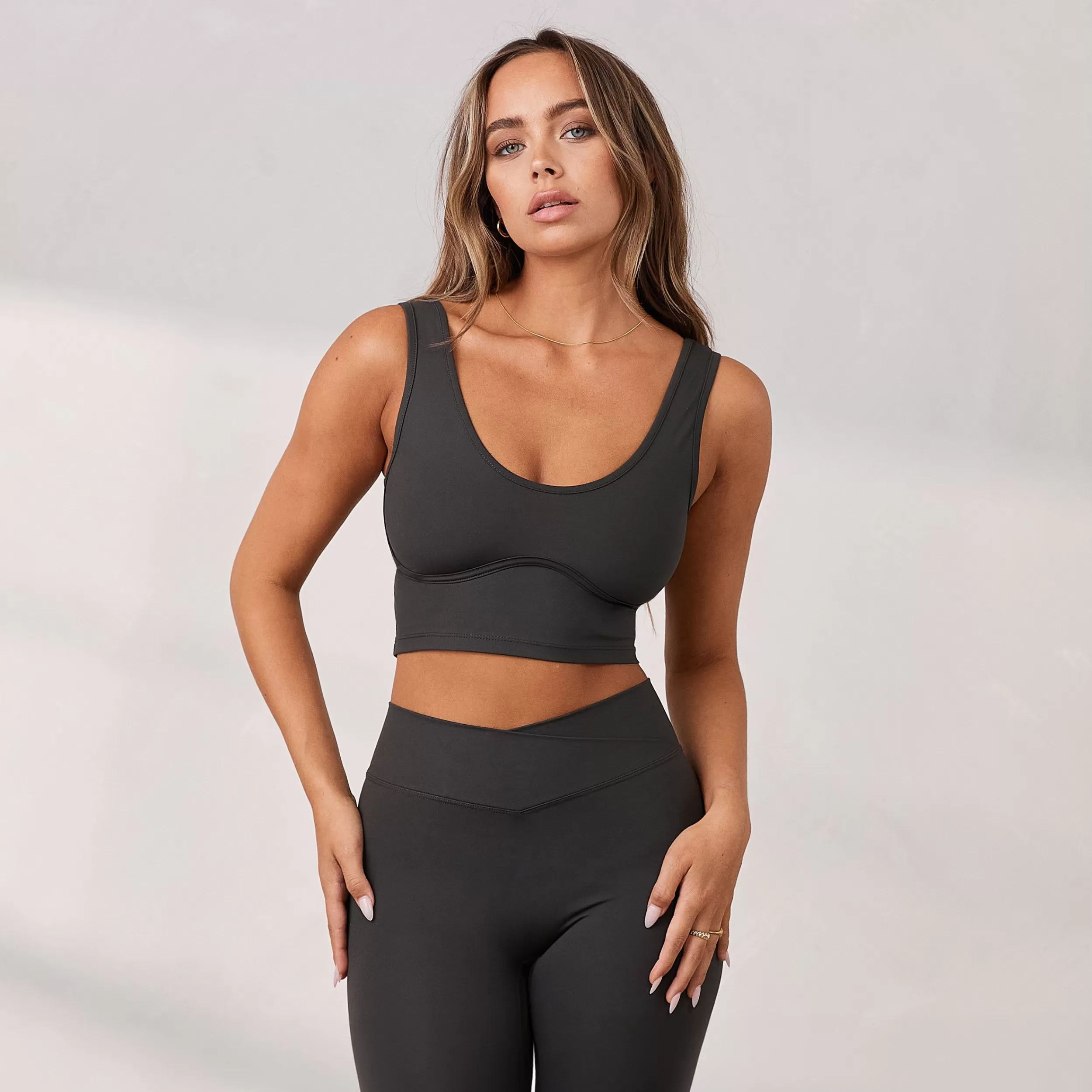 Kvinde Lounge Underwear Loungewear | Silhouette Crop Top