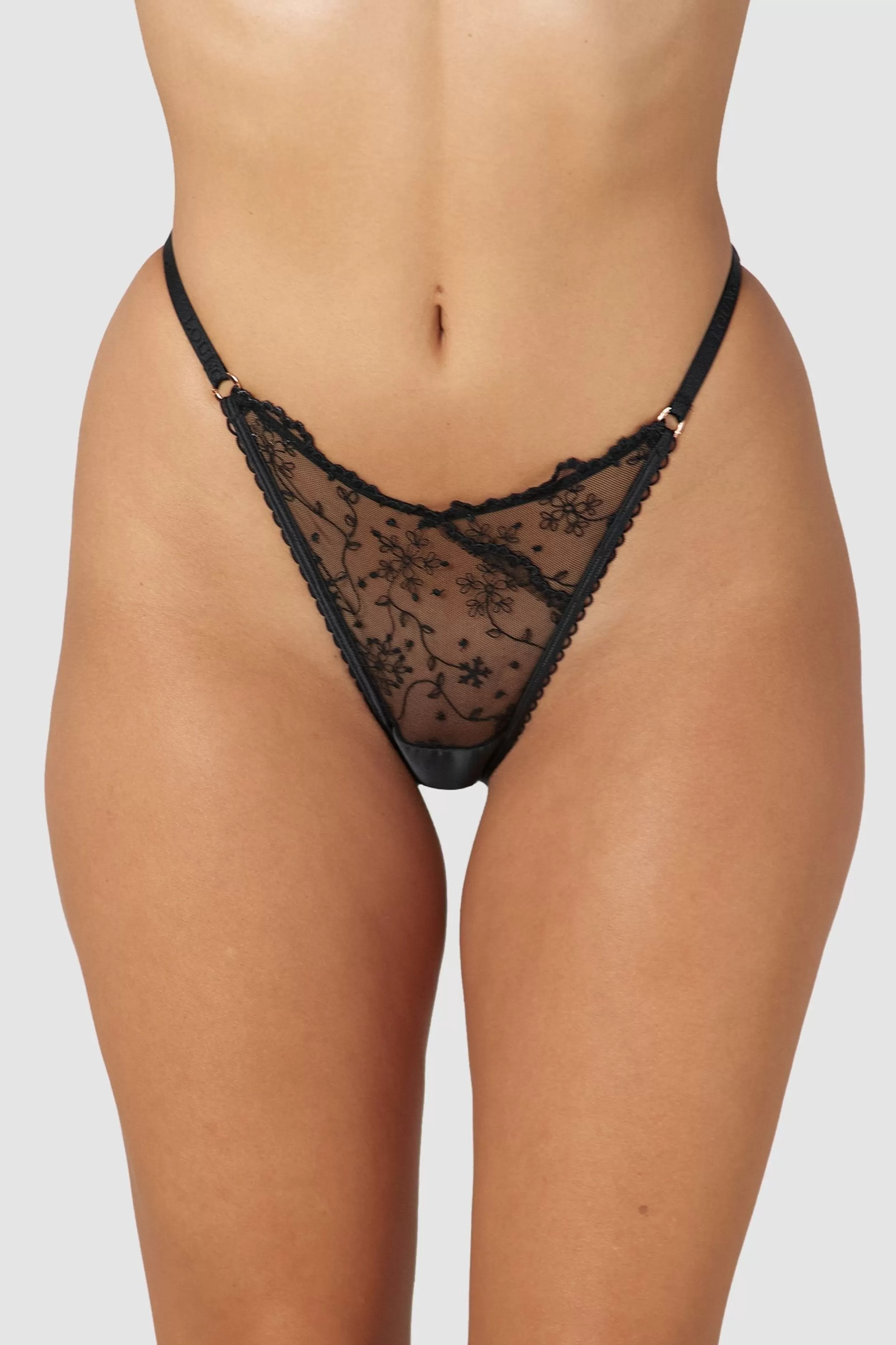 Kvinde Lounge Underwear Trusser | Slinky Trusser Med Aben Ryg